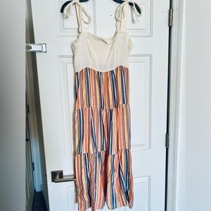 Linen summer dress